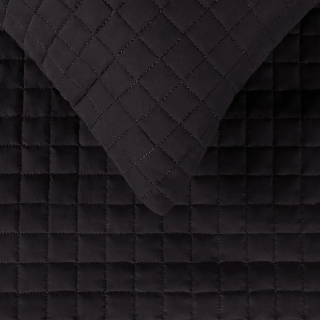 CAPA PARA TRAVESSEIRO 50 CM X 70 CM PLEIN - PRETO - Foto 9