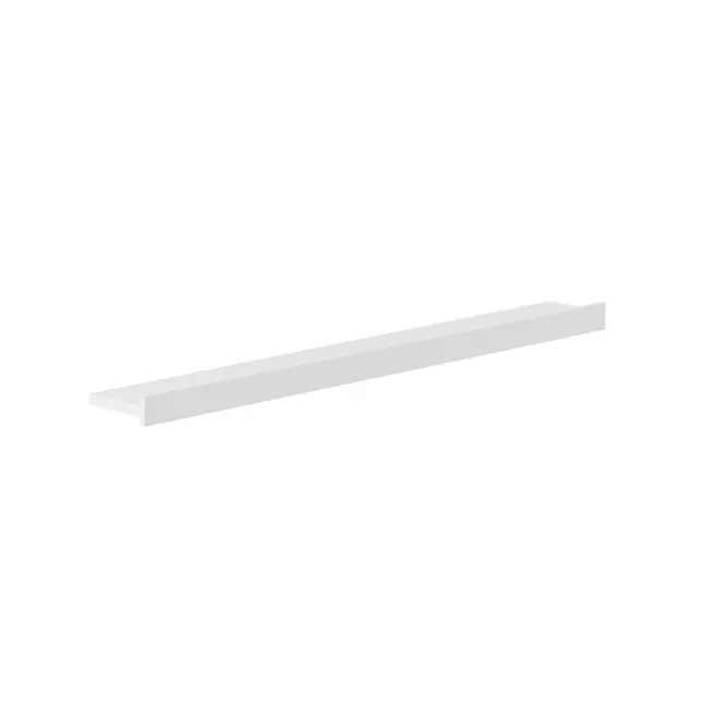 PRATELEIRA PARA QUADROS 1 CM X 90 CM X 10 CM FOWALL - BRANCO - Foto 1