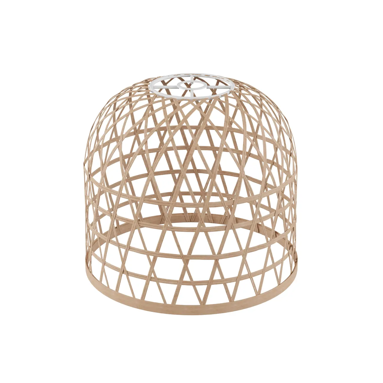 CÚPULA TETO AMADI BU 36 CM X 41 CM - FIBRA NATURAL - Foto 1