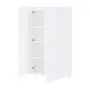 ARMÁRIO PARA LAVANDERIA ALTO 2 PORTAS LAUNDRESS - BRANCO - Foto 3
