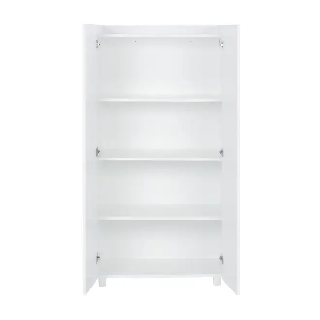 ARMÁRIO PARA LAVANDERIA ALTO 2 PORTAS LAUNDRESS - BRANCO - Foto 4