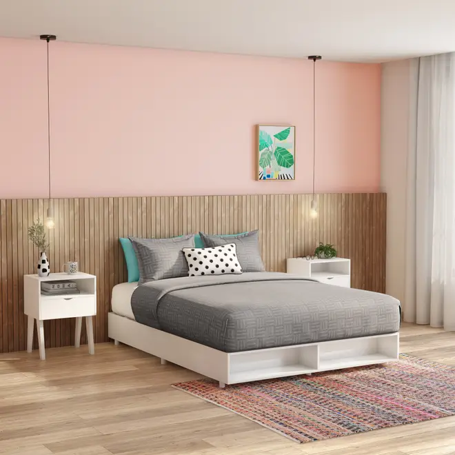 CAMA DE CASAL 1,38 M GLIDE - BRANCO - Foto 7