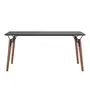 NOZES/PRETO - MESA 1,60 M X 80 CM OVNI