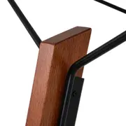 MESA DE JANTAR REDONDA 1,18 M OVNI - NOZES/BRANCO - Foto 7