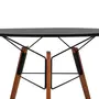 MESA DE JANTAR REDONDA 1,18 M OVNI - NOZES/PRETO - Foto 3