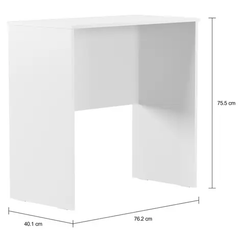 Imagem com medidas do produto ESCRIVANINHA 76 CM X 40 CM CHEST