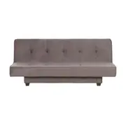 SOFÁ-CAMA 3 LUGARES OTO - DOUCEUR CINZA - Foto 1