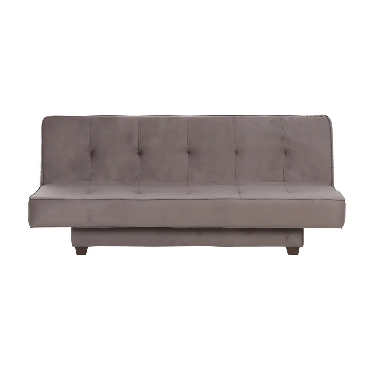 SOFÁ-CAMA 3 LUGARES OTO - DOUCEUR CINZA - Foto 1