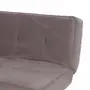 SOFÁ-CAMA 3 LUGARES OTO - DOUCEUR CINZA - Foto 4