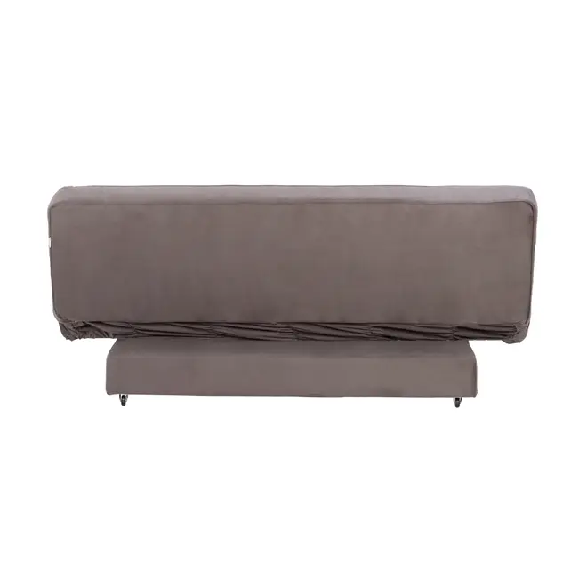 SOFÁ-CAMA 3 LUGARES OTO - DOUCEUR CINZA - Foto 6