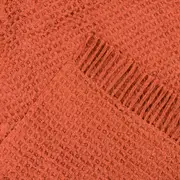 MANTA PARA SOFÁ 1,20 M X 1,60 M ALVEÁRIO - TERRACOTA/MULTICOR - Foto 3