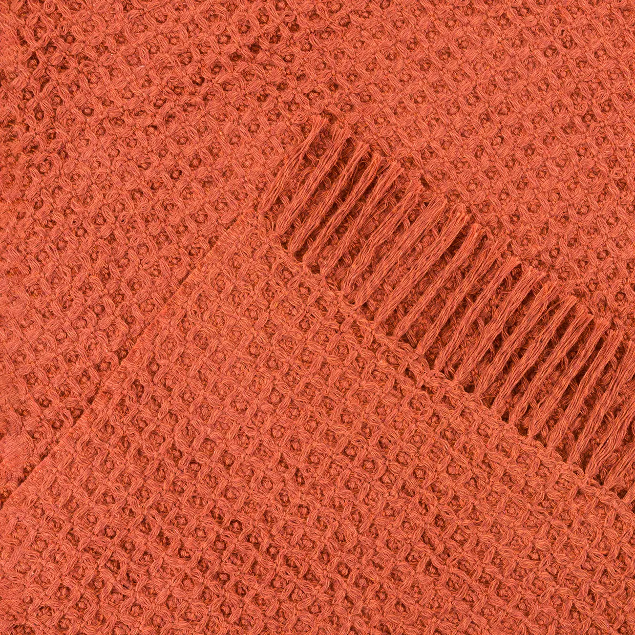 MANTA PARA SOFÁ 1,20 M X 1,60 M ALVEÁRIO - TERRACOTA/MULTICOR - Foto 3