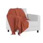 MANTA PARA SOFÁ 1,20 M X 1,60 M ALVEÁRIO - TERRACOTA/MULTICOR - Foto 4