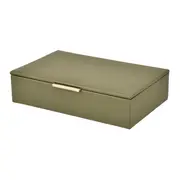 PORTA-JOIAS HORLEY - LODEN GREEN/OURO VELHO - Foto 3