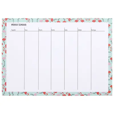 PLANNER SEMANAL FLAMIN-GO