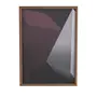 QUADRO AERIAL I 53 CM X 73 CM - COBRE/MULTICOR - Foto 1