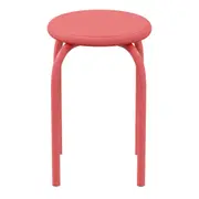 BANCO EMPILHÁVEL BAIXO TUBULAR - FLAMINGO/FLAMINGO - Foto 1