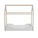BRANCO/NATURAL WASHED - CAMA MONTESSORI JÚNIOR 78 CM PIN PLAY