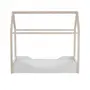 BRANCO/NATURAL WASHED - CAMA MONTESSORI JÚNIOR 78 CM PIN PLAY