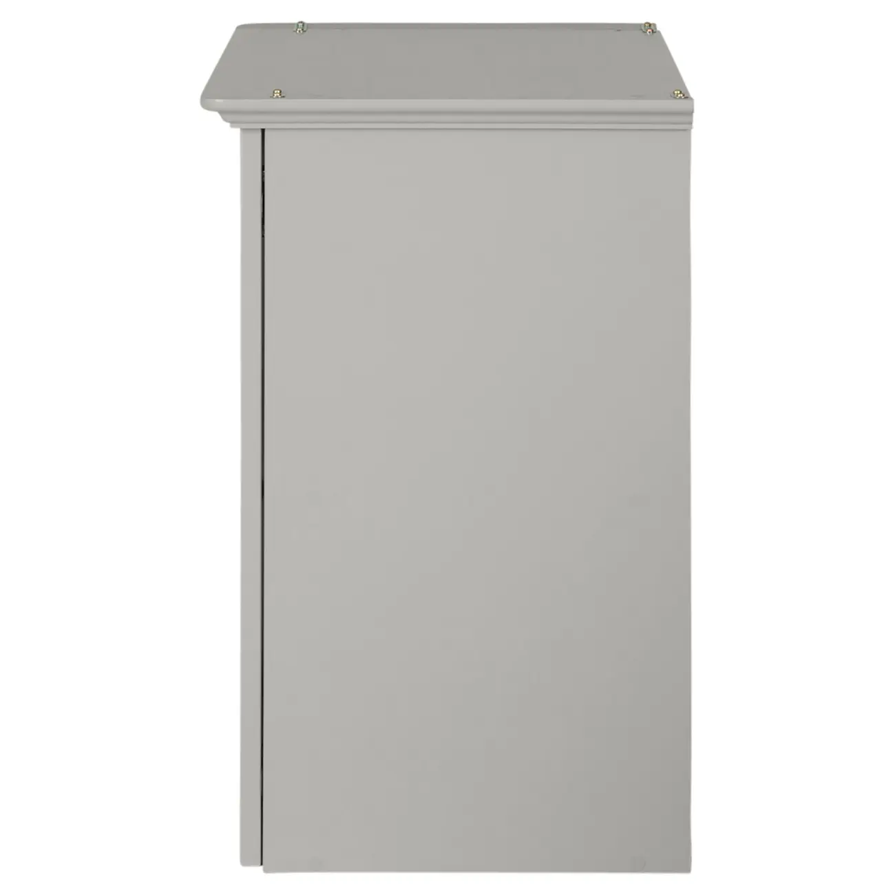 ARMÁRIO DE COZINHA AÉREO 60 CM 1 PORTA NANCY - CINZA PROVENCE/INCOLOR - Foto 4