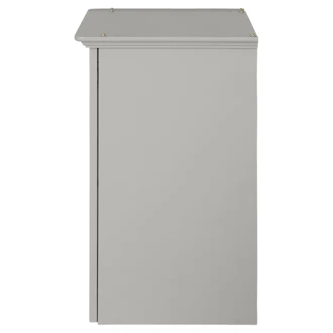 ARMÁRIO DE COZINHA AÉREO 60 CM 1 PORTA NANCY - CINZA PROVENCE/INCOLOR - Foto 4