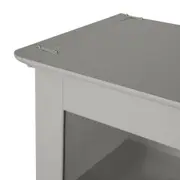 ARMÁRIO DE COZINHA AÉREO 60 CM 1 PORTA NANCY - CINZA PROVENCE/INCOLOR - Foto 6