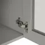 ARMÁRIO DE COZINHA AÉREO 60 CM 1 PORTA NANCY - CINZA PROVENCE/INCOLOR - Foto 7