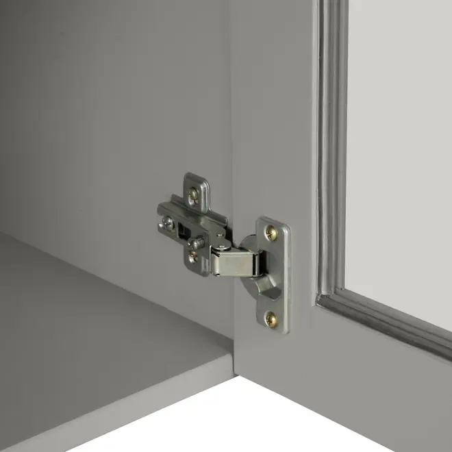 ARMÁRIO DE COZINHA AÉREO 60 CM 1 PORTA NANCY - CINZA PROVENCE/INCOLOR - Foto 7