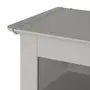 ARMÁRIO DE COZINHA AÉREO 60 CM PORTA-PRATOS NANCY - CINZA/INCOLOR - Foto 6