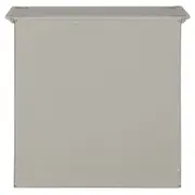 ARMÁRIO DE COZINHA AÉREO 60 CM PORTA-PRATOS NANCY - CINZA/INCOLOR - Foto 9