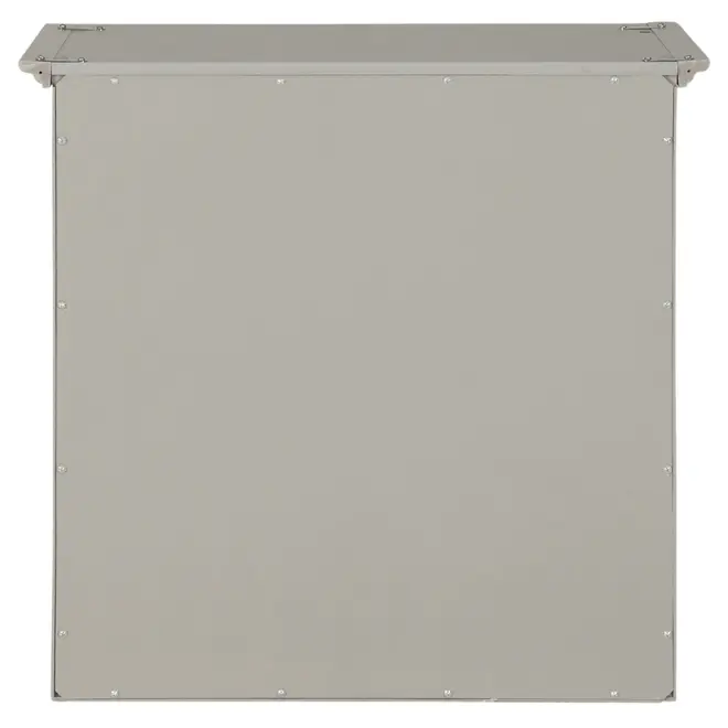 ARMÁRIO DE COZINHA AÉREO 60 CM PORTA-PRATOS NANCY - CINZA/INCOLOR - Foto 9