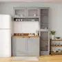 ARMÁRIO DE COZINHA INFERIOR 1,20 M 2 PORTAS NANCY - CINZA PROVENCE - Foto 3