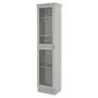PANELEIRO 2 PORTAS 50 CM X 2,17 M NANCY - CINZA PROVENCE/INCOLOR - Foto 3