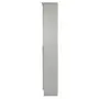 PANELEIRO 2 PORTAS 50 CM X 2,17 M NANCY - CINZA PROVENCE/INCOLOR - Foto 4