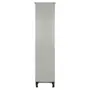 PANELEIRO 2 PORTAS 50 CM X 2,17 M NANCY - CINZA PROVENCE/INCOLOR - Foto 9