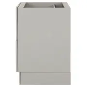 GAVETEIRO DE COZINHA 60 CM 3 GAVETAS NANCY - CINZA PROVENCE - Foto 4