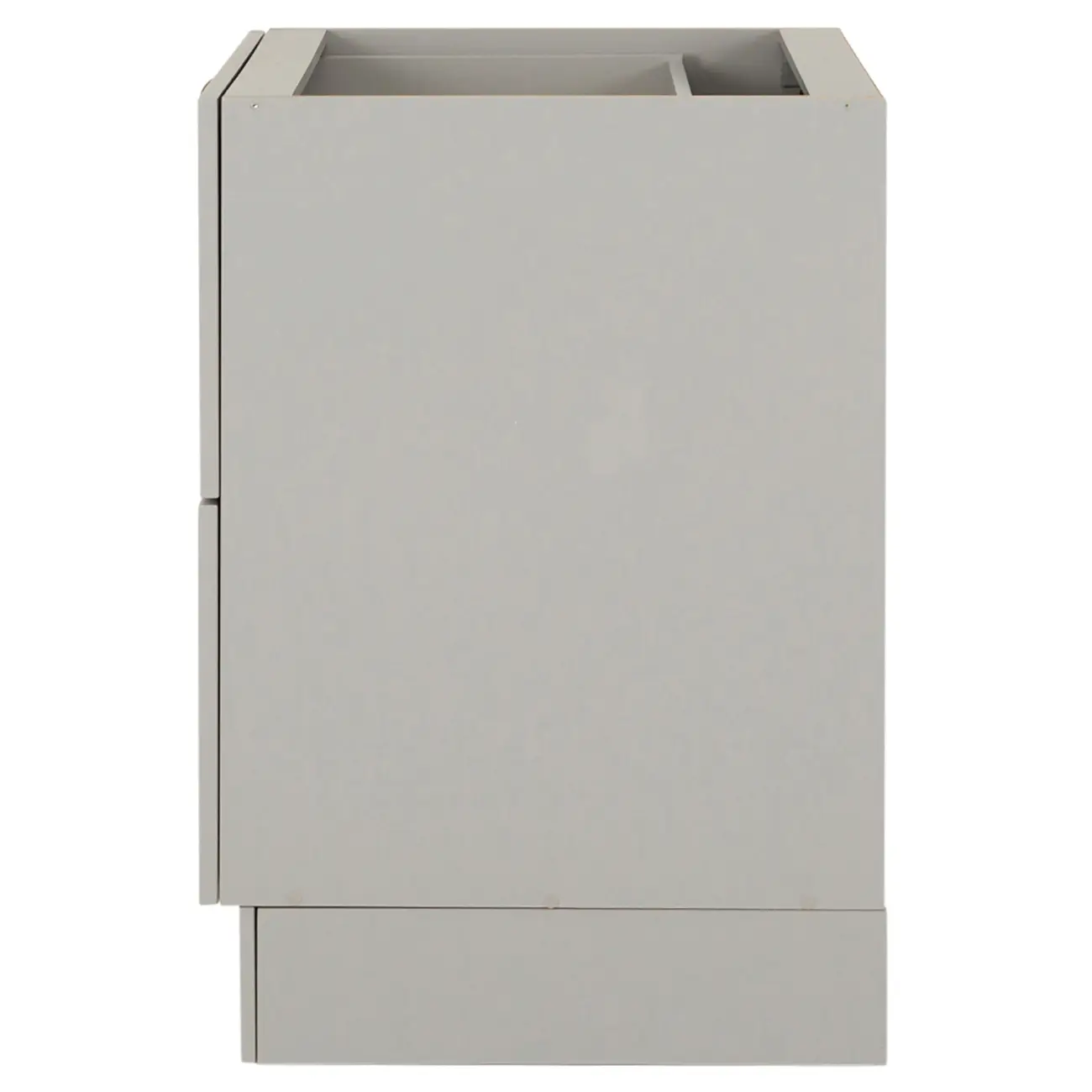GAVETEIRO DE COZINHA 60 CM 3 GAVETAS NANCY - CINZA PROVENCE - Foto 4