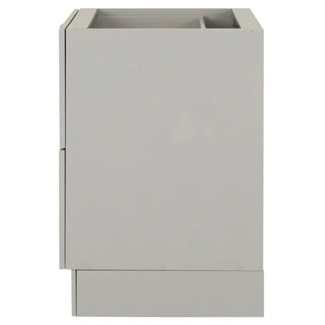 GAVETEIRO DE COZINHA 60 CM 3 GAVETAS NANCY - CINZA PROVENCE - Foto 4