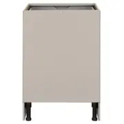 GAVETEIRO DE COZINHA 60 CM 3 GAVETAS NANCY - CINZA PROVENCE - Foto 8