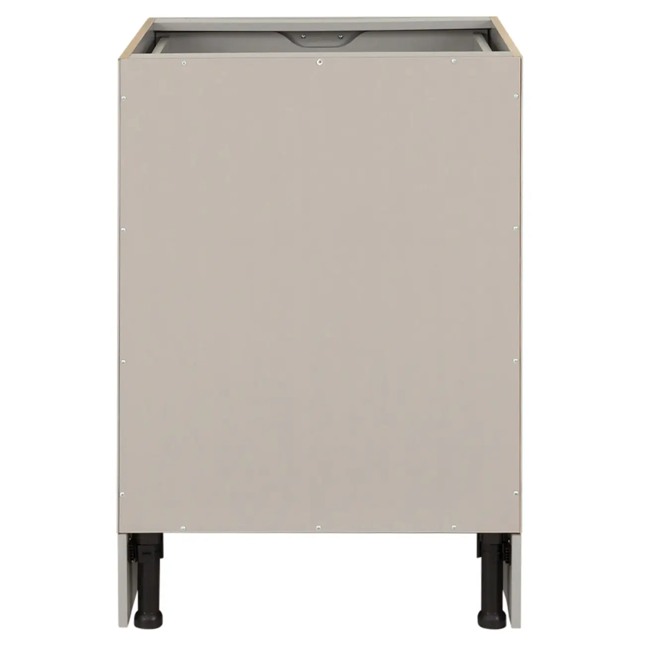 GAVETEIRO DE COZINHA 60 CM 3 GAVETAS NANCY - CINZA PROVENCE - Foto 8