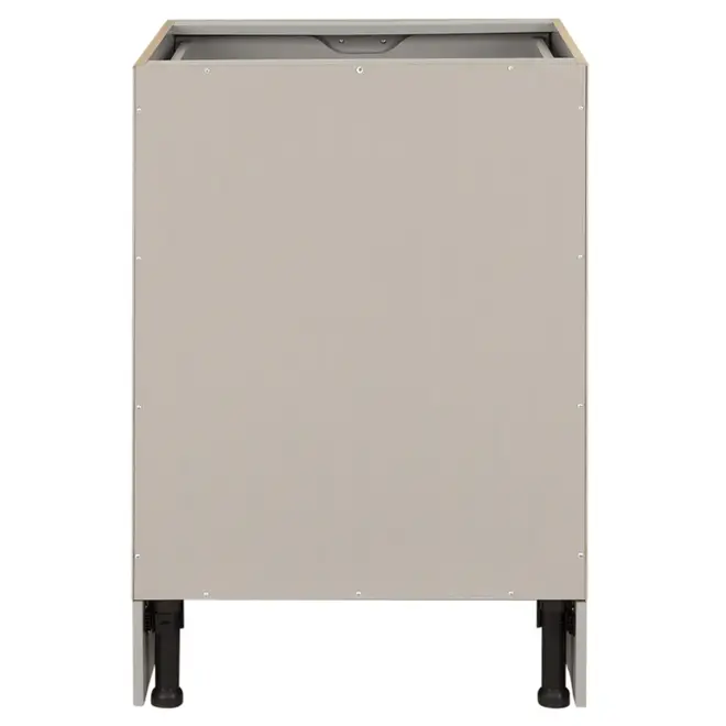 GAVETEIRO DE COZINHA 60 CM 3 GAVETAS NANCY - CINZA PROVENCE - Foto 8