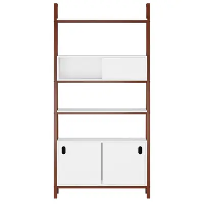 ARQUITET ESTANTE 3 PORTAS DE CORRER 96 CM X 1,95 M