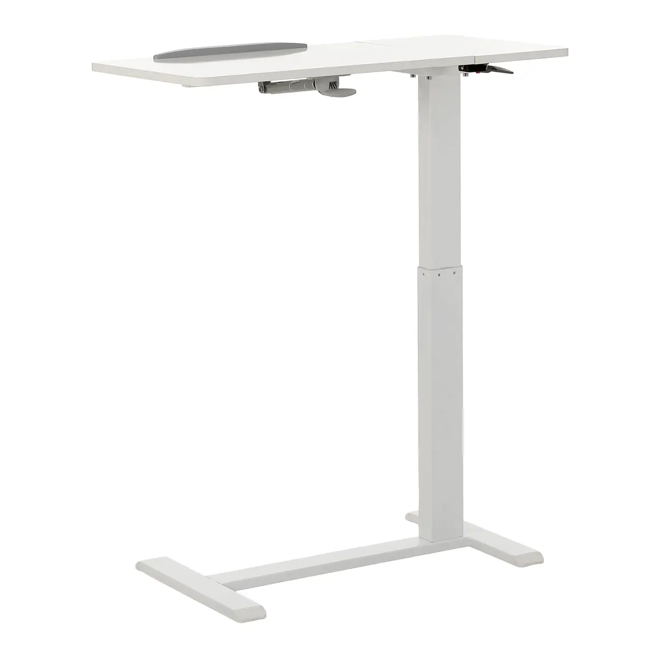 MESA LATERAL REGULÁVEL 80 CM X 40 CM COUCH WORKING - BRANCO/BRANCO - Foto 2