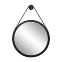 WHISKY/PRETO - ESPELHO REDONDO 40 CM PELICANO