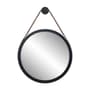 WHISKY/PRETO - ESPELHO REDONDO 40 CM PELICANO