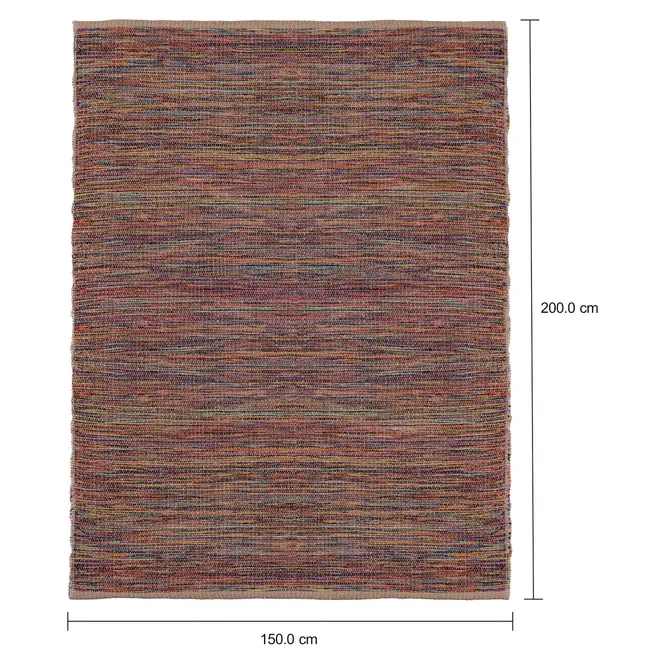 TAPETE 1,50 M X 2 M COLORE - MULTICOR - Foto 8