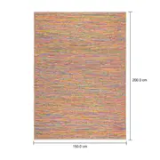 TAPETE 1,50 M X 2 M COLORE - MULTICOR - Foto 7