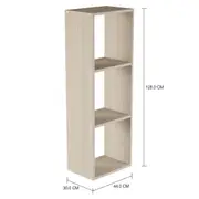 ESTANTE 44 CM X 1,28 M CÉLULA - NATURAL WASHED - Foto 2