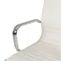 CADEIRA DE ESCRITÓRIO COM BRAÇOS NORDI - CROMADO/BRANCO - Foto 5
