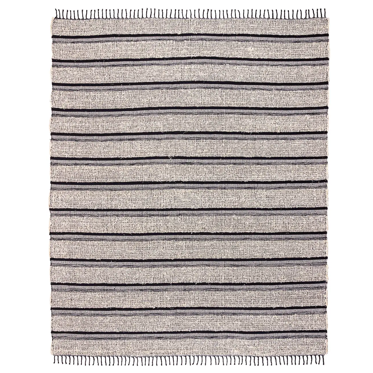 TAPETE 2 M X 2,50 M BOHO - PRETO/NATURAL - Foto 2